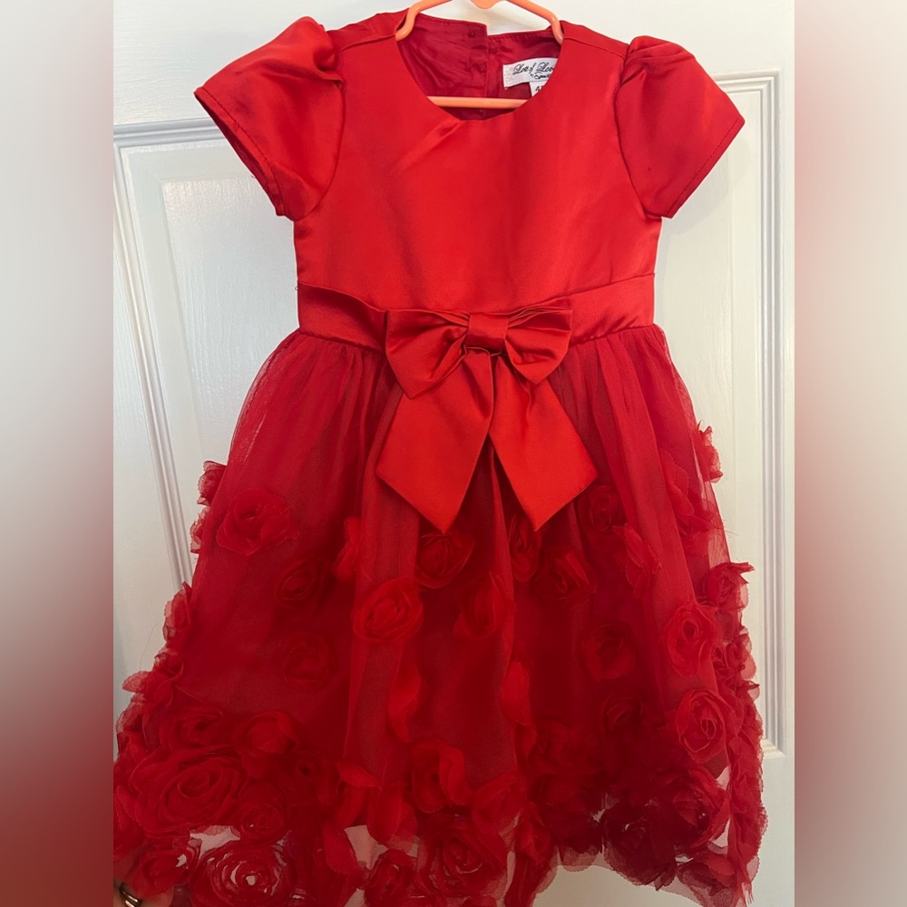 Holiday red dress